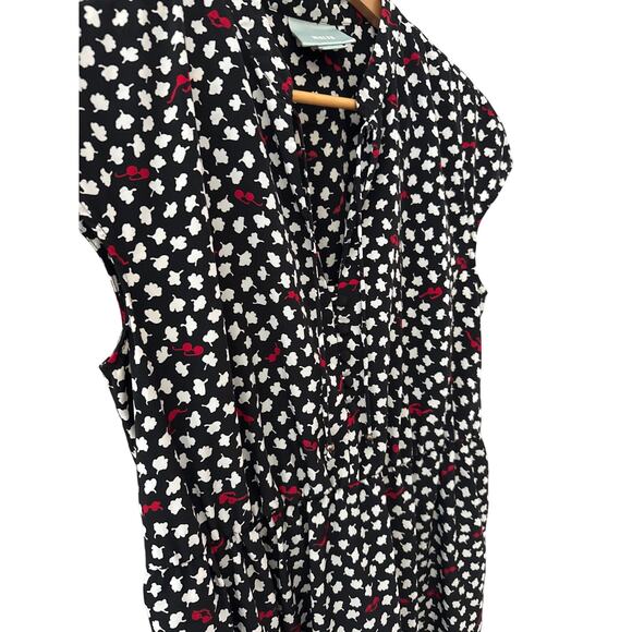 Anthropologie Maeve Sunglasses & Floral Print Cap Sleeves‎ Mini Size Medium - Picture 6 of 10